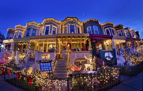Christmas Lights in Baltimore